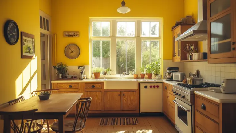 Designing a Vintage Yellow Kitchen: Timeless Tips & Cozy Inspiration
