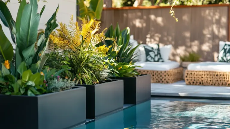 Planters Around Pool: How to Create Privacy with Greenery in Small Outdoor Spaces