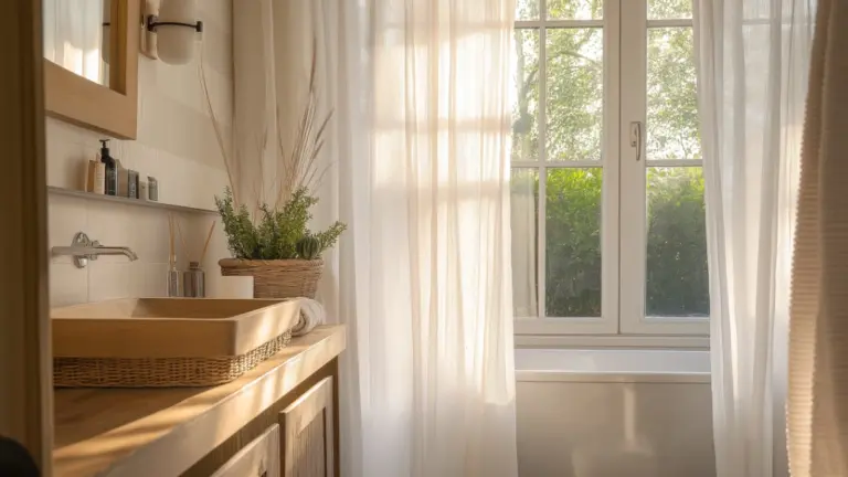 Elegant Bathroom Curtains: Adding a Touch of Luxury to Your Space