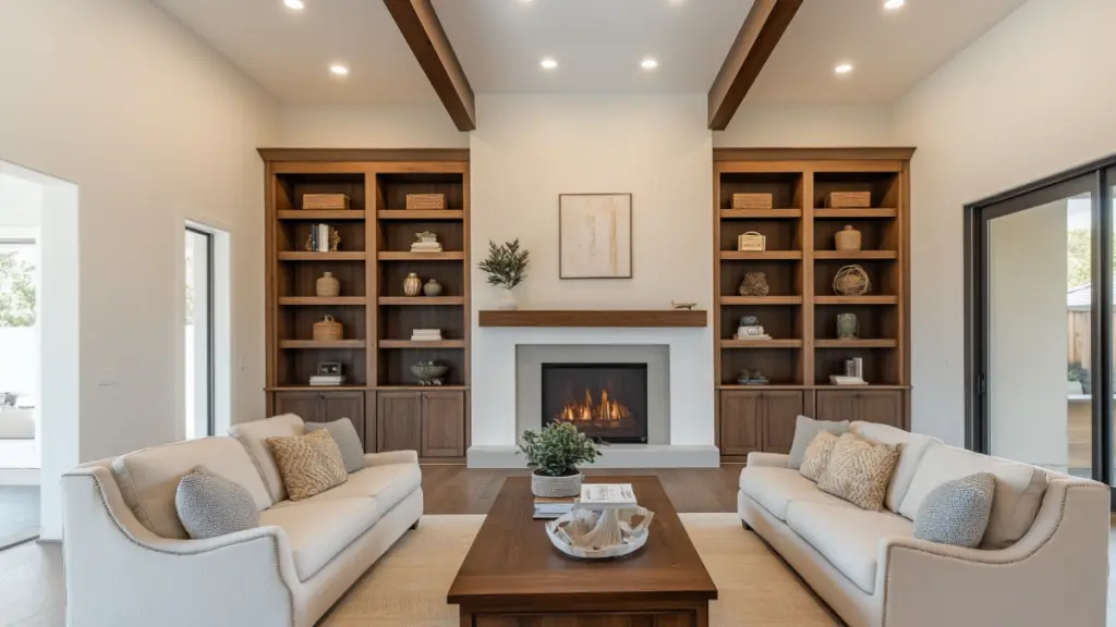 Home Library Rooms: Integrating Bookshelves into Living Room Designs