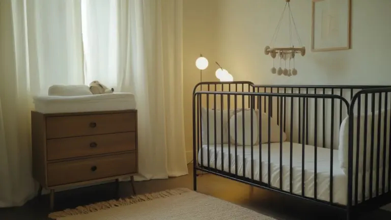 Black and White Nursery Room Inspiration for a Bold, Modern Look