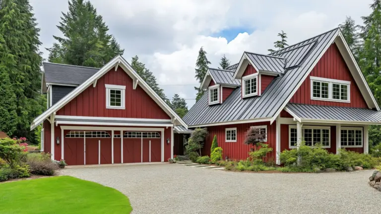 Best Colors for a Classic Barn Style Garage Aesthetic