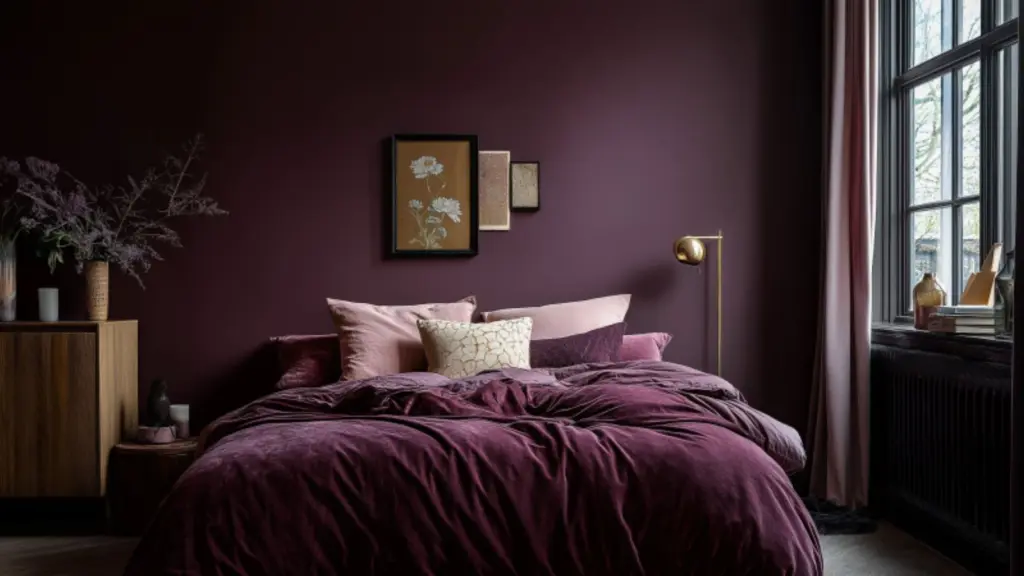Dreamy Dark Feminine Bedroom Ideas with Layered Lighting and Texture