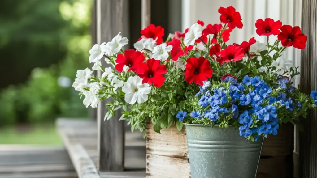 Simple Farmhouse Patriotic Decor for a Cozy Summer Home