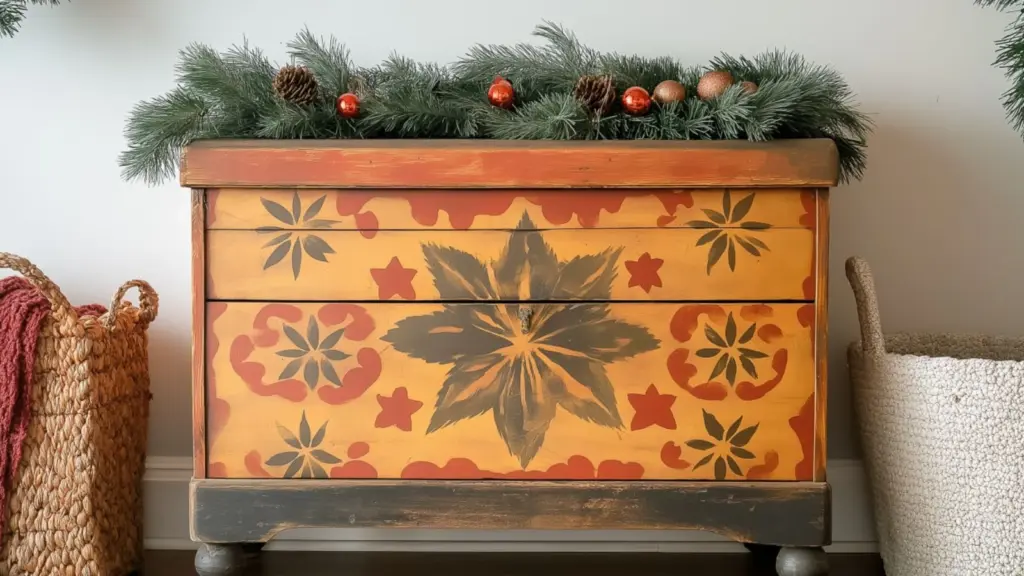 Seasonal Decor: Folk Art Furniture Ideas for Festive Home Styling and Holiday Charm