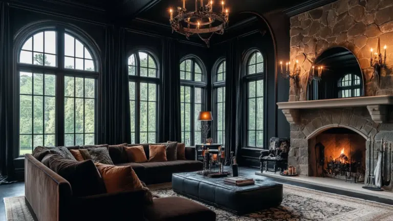 Transform Your Home with These 6 Gothic Living Room Ideas for Bold, Dramatic Style