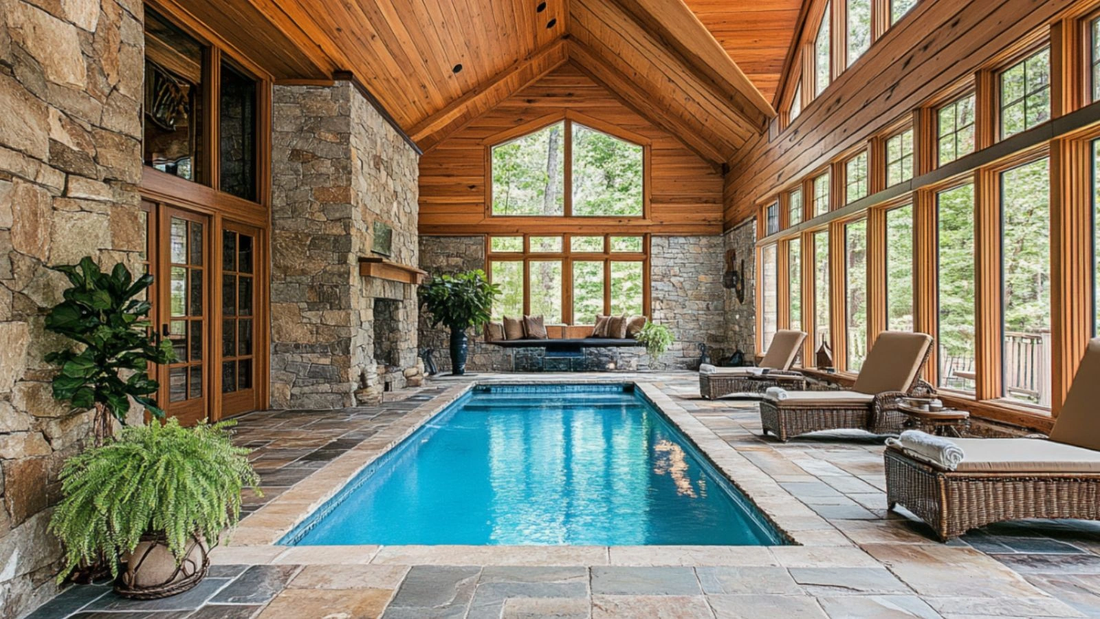 Modern Indoor Pool Inspirations to Elevate Your Space with Style and Comfort