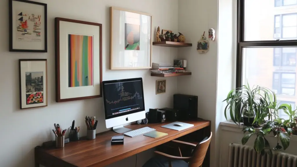 Innovative Office Nook Concepts for Small Apartments That Maximize Living Room Space
