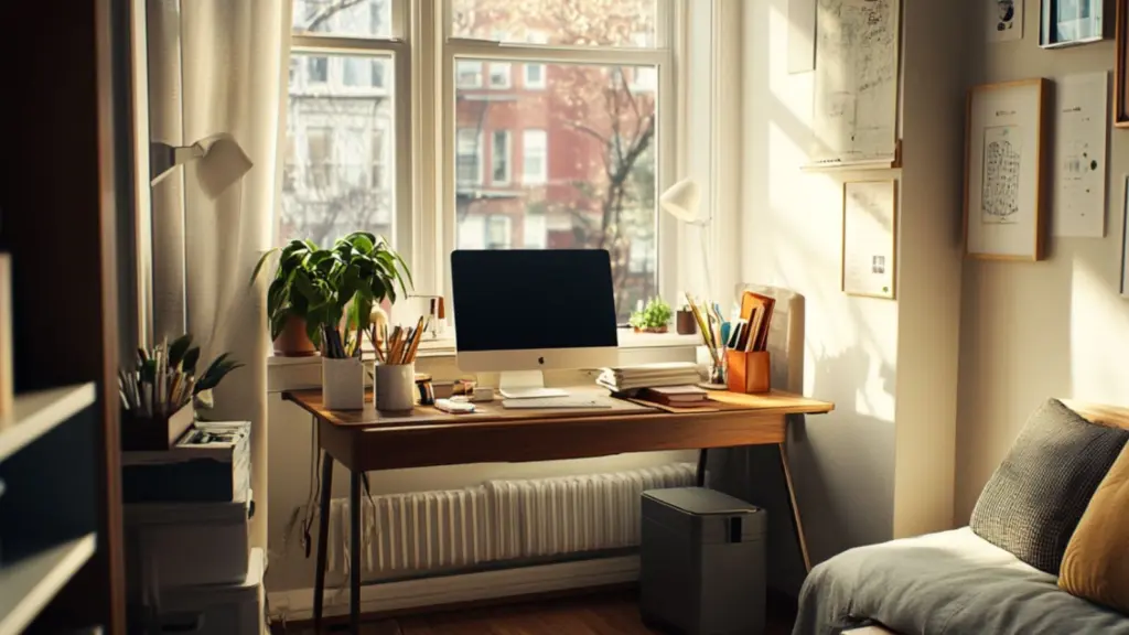 Innovative Office Nook Concepts for Small Apartments That Maximize Living Room Space