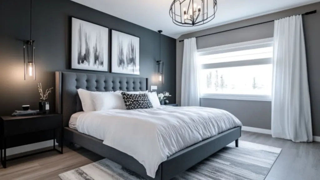 Masculine Grey Bedroom Ideas with Strong Modern Vibes