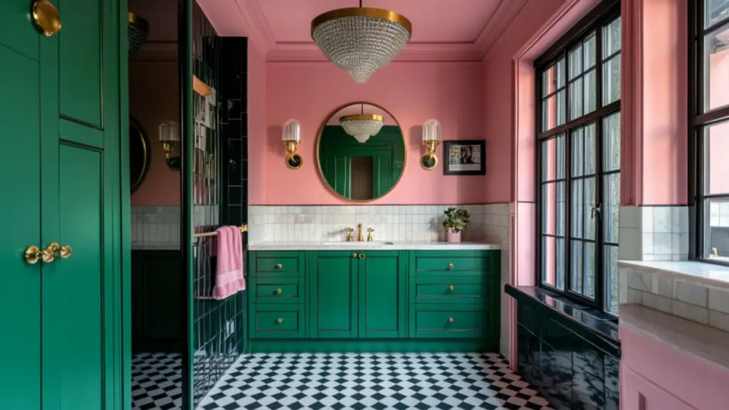 Art Deco Bathroom Interior Style for a Glamorous Finish