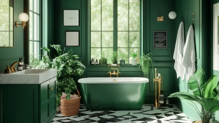 Art Deco Bathroom Interior Style for a Glamorous Finish
