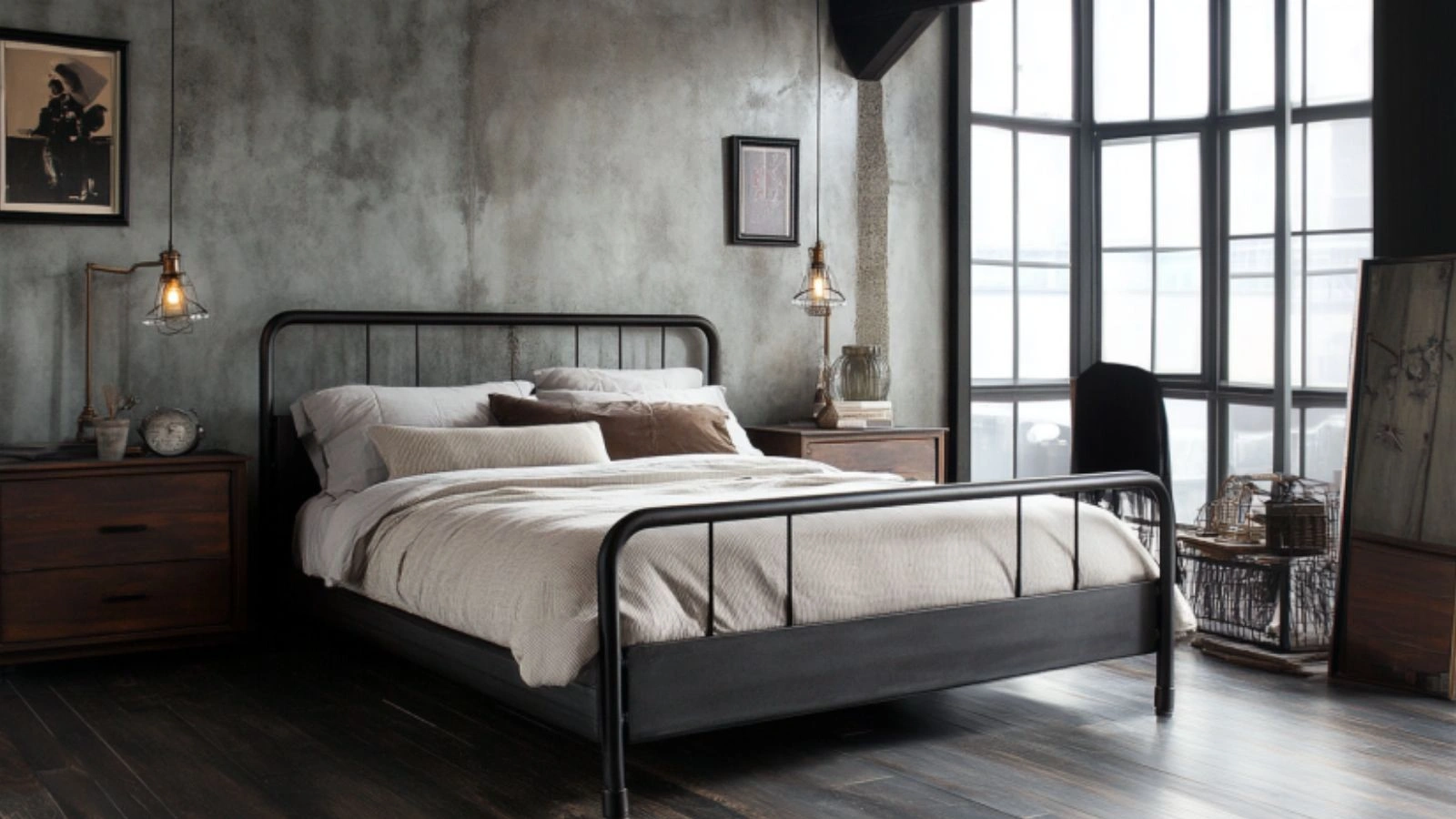 Masculine Grey Bedroom Ideas with Strong Modern Vibes