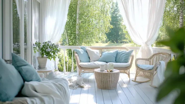 Easy and Elegant Summer Porch Room Ideas to Refresh Your Outdoor Space