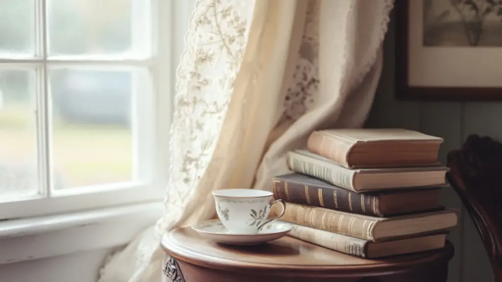 Cozy Reading Corners in a Vintage Cottage Living Room