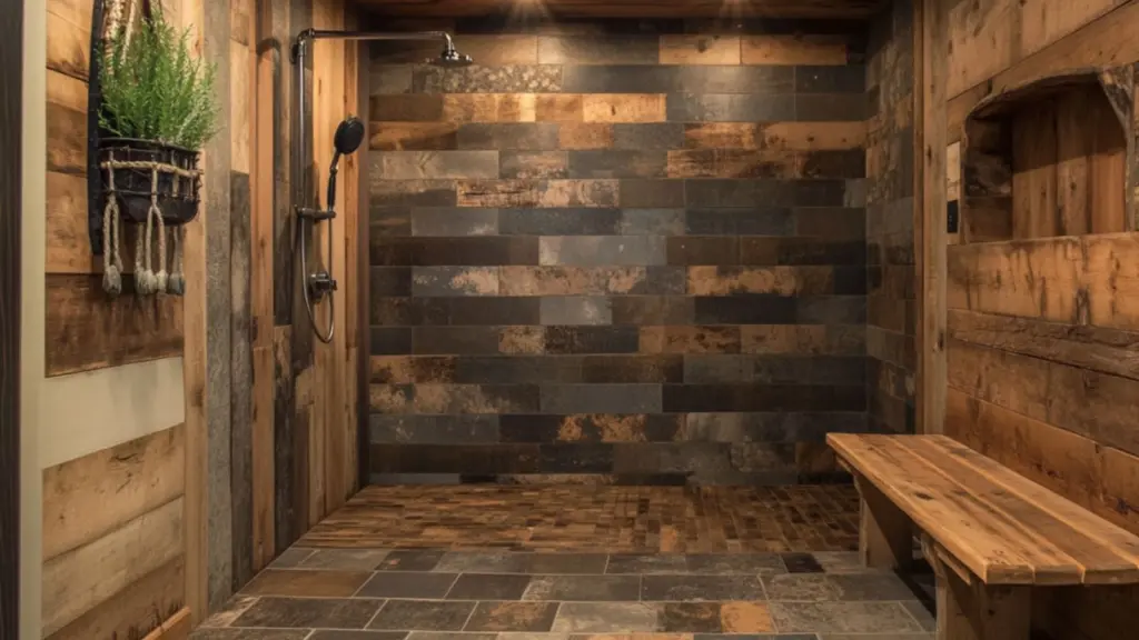 Gorgeous Rustic Walk In Shower Ideas for a Spa-Like Retreat at Home