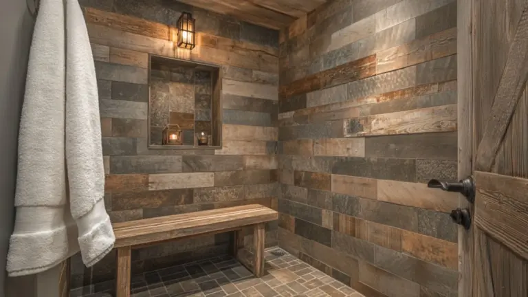 Gorgeous Rustic Walk In Shower Ideas for a Spa-Like Retreat at Home
