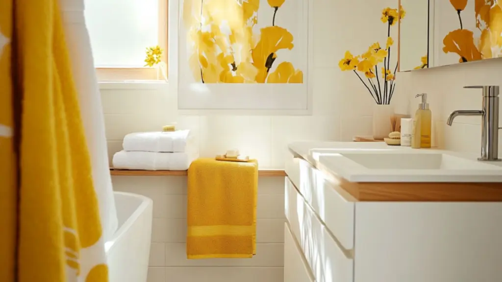 Chic and Timeless Yellow Bathroom Ideas for a Stylish Update