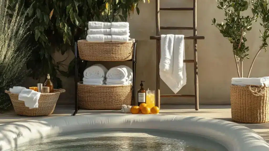 Effortless Outdoor Luxury with a Modern Adult Inflatable Pool