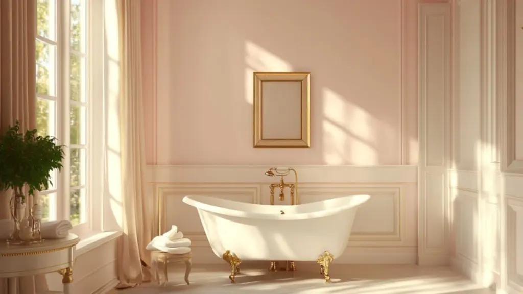 Soft and Romantic Vintage Bathroom Ideas in Pastel Tones for a Charming Retreat