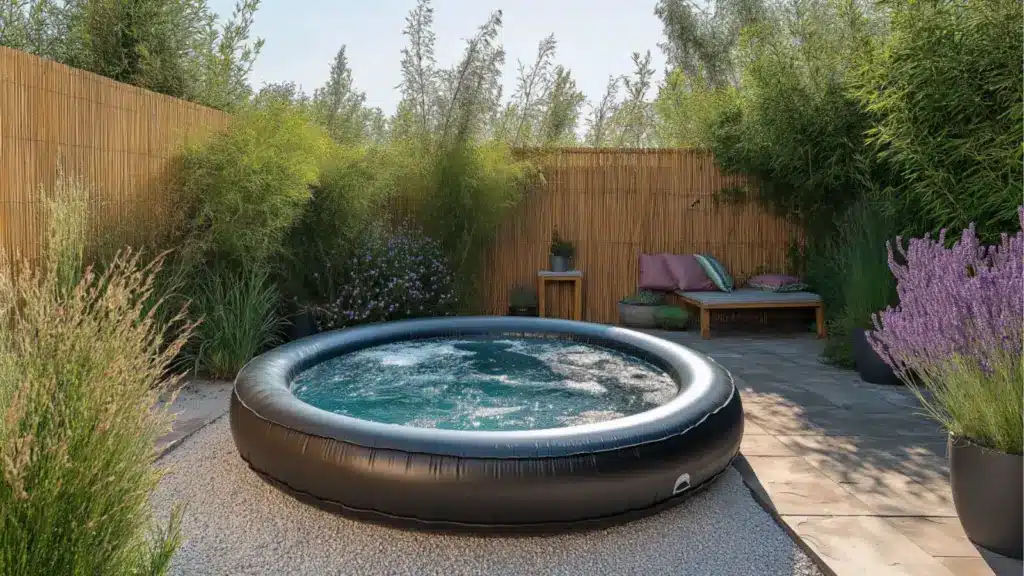 Effortless Outdoor Luxury with a Modern Adult Inflatable Pool