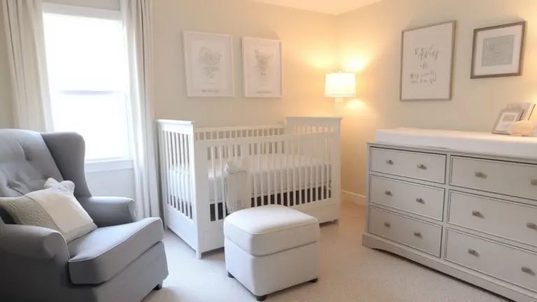 Nursery Ideas with Smart Storage Solutions: Stylish and Functional Designs for Modern Bedrooms