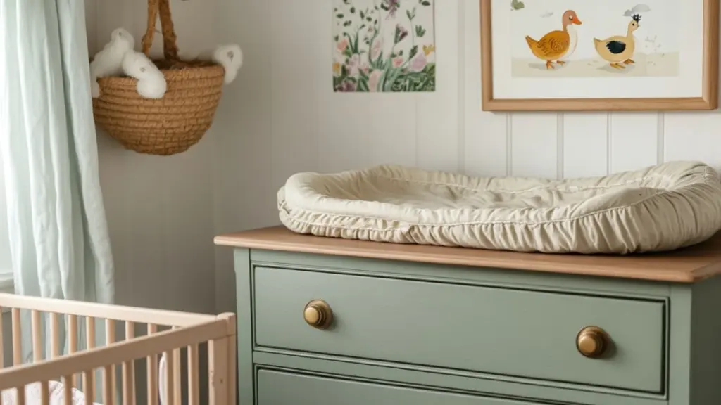 Create a Cozy Vintage Duck Nursery with Antique Accents for a Timeless Touch