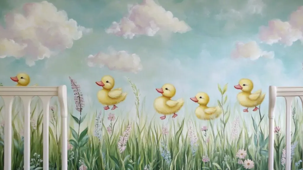 Create a Cozy Vintage Duck Nursery with Antique Accents for a Timeless Touch