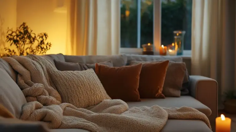 DIY Projects for a Warm Cozy Living Room Transformation