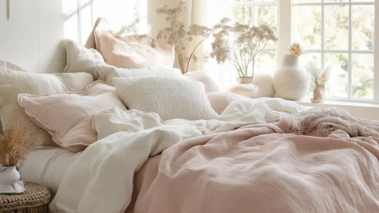 Pastel Dreams: Aesthetic Bedding Combos in Soft Hues for a Cozy, Stylish Bedroom