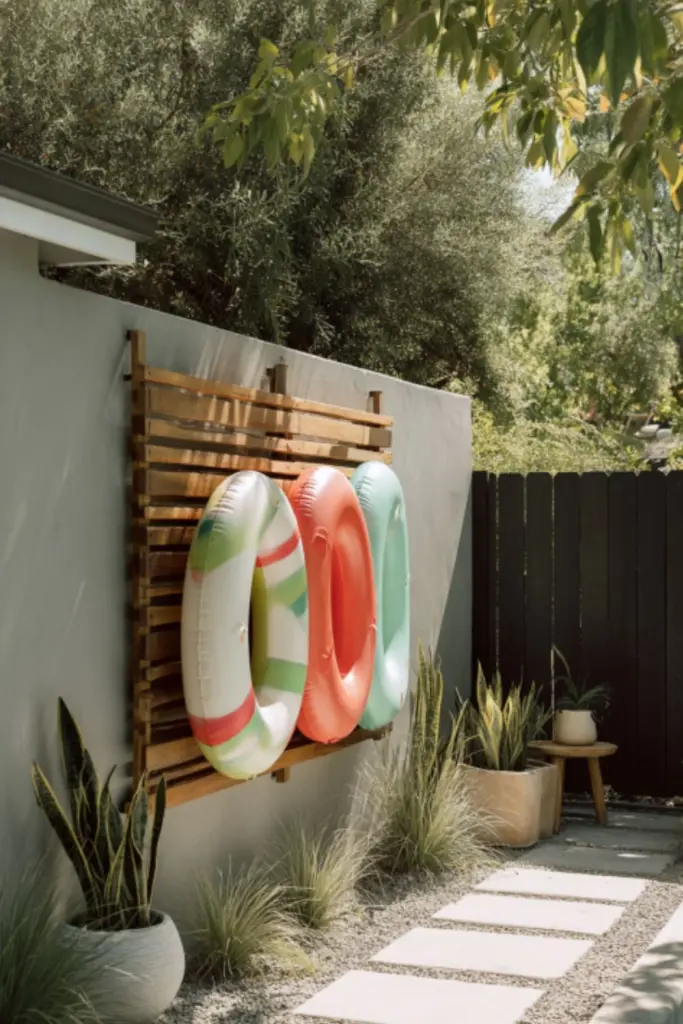 Creative Pool Float Storage Ideas for Small Spaces That Keep Your Outdoor Area Clutter-Free