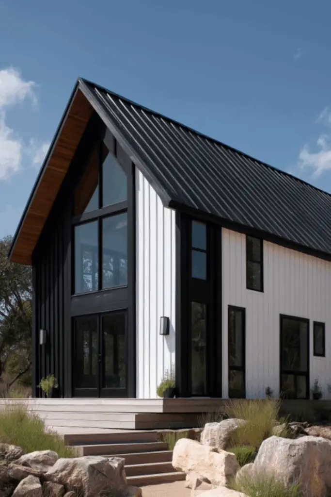 Modern Barn House Style That Combines Comfort and Clean Lines for a Chic Rustic Retreat
