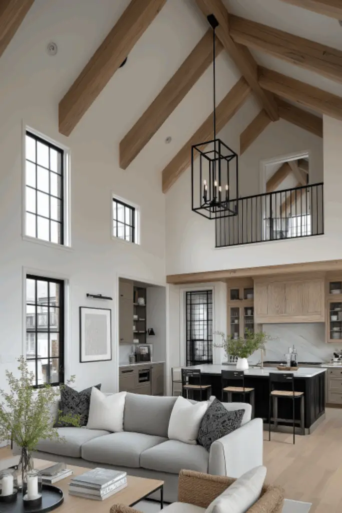 Modern Barn House Style That Combines Comfort and Clean Lines for a Chic Rustic Retreat