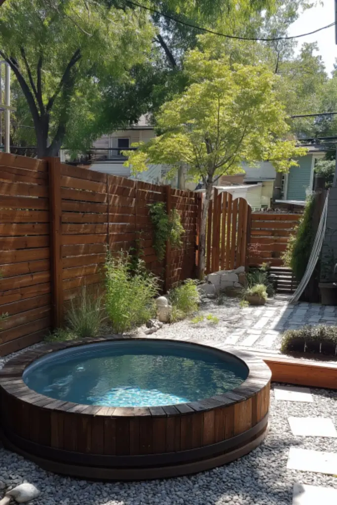 Compact Poly Stock Tank Pool Solutions for Stylish Small Yards