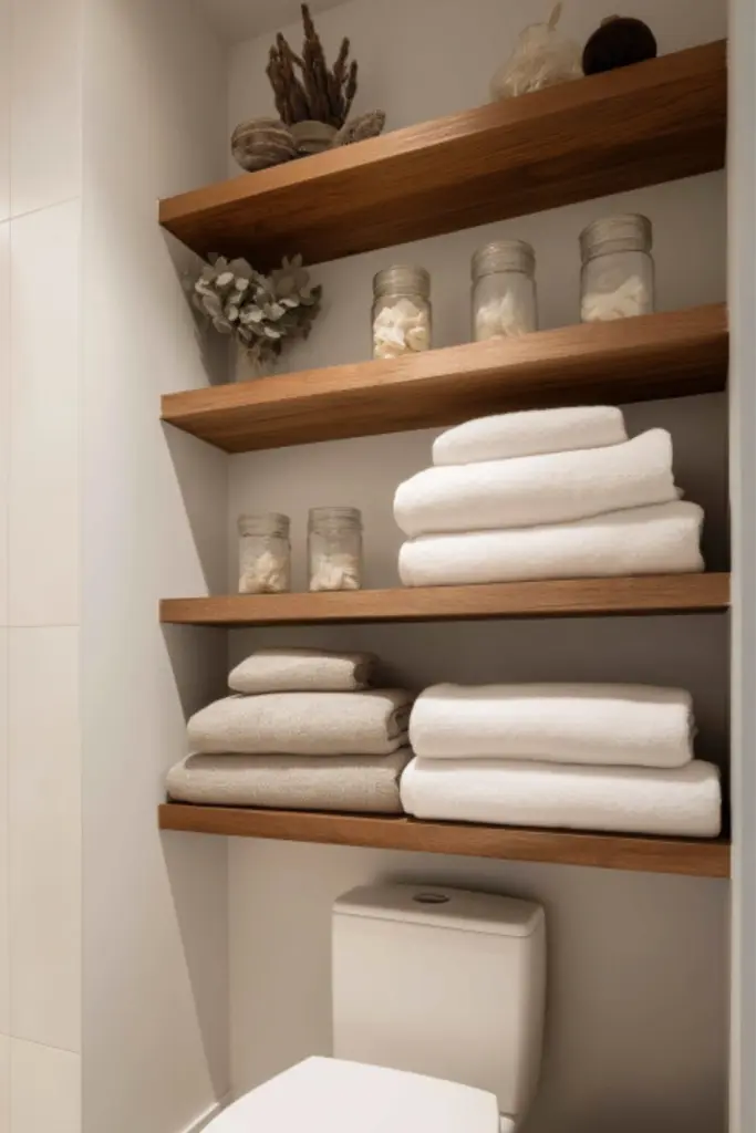 Smart Vertical Small Bathroom Storage Ideas to Save Floor Space and Stay Organized