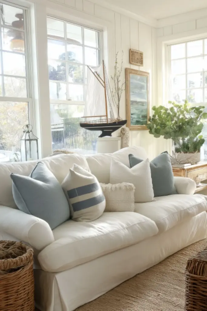 Insanely Gorgeous Coastal Farmhouse Living Room Ideas to Transform Your Space