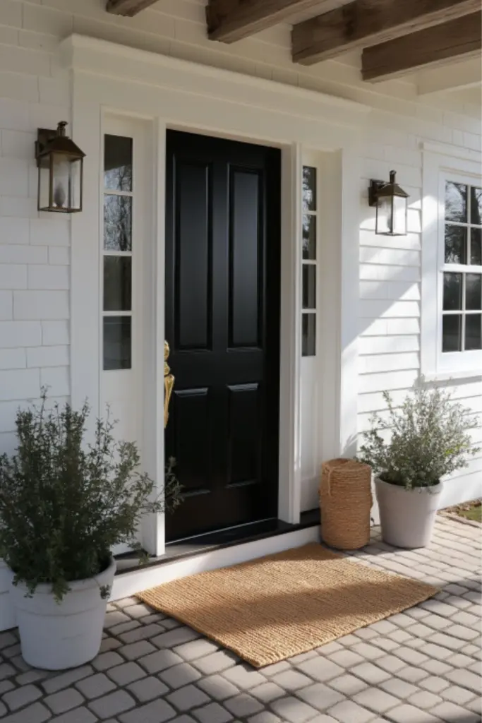 Bold & Beautiful: Black Farmhouse Paint Ideas for Entry and Exterior Transformation