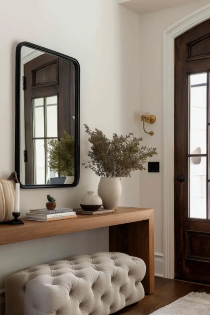 Transitional Entry Foyer Design: How to Blend Modern and Traditional Style Seamlessly