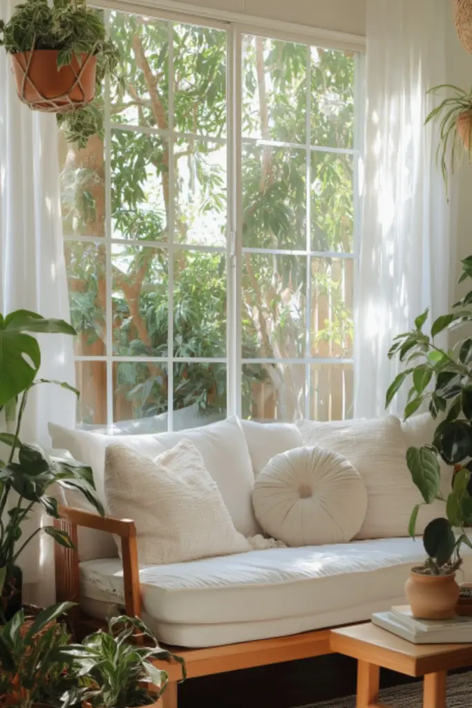 Earthy Accents That Pop on a White Couch: Natural Home Decor Ideas That Warm Up Any Space
