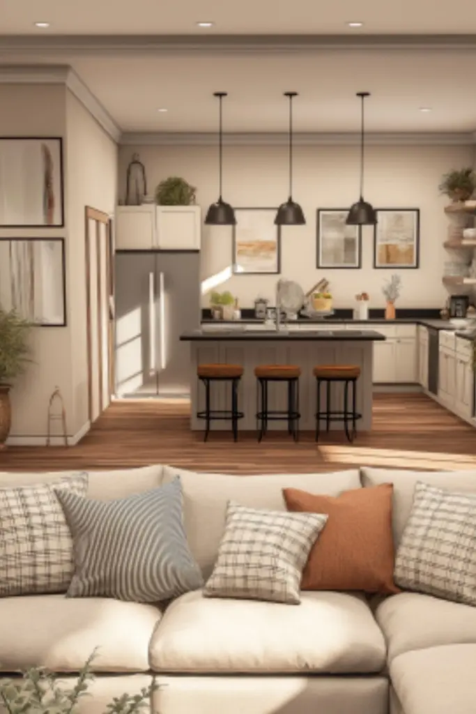 Open Concept Bloxburg Living Room Kitchen Combo: Stylish Gameplay Build Ideas
