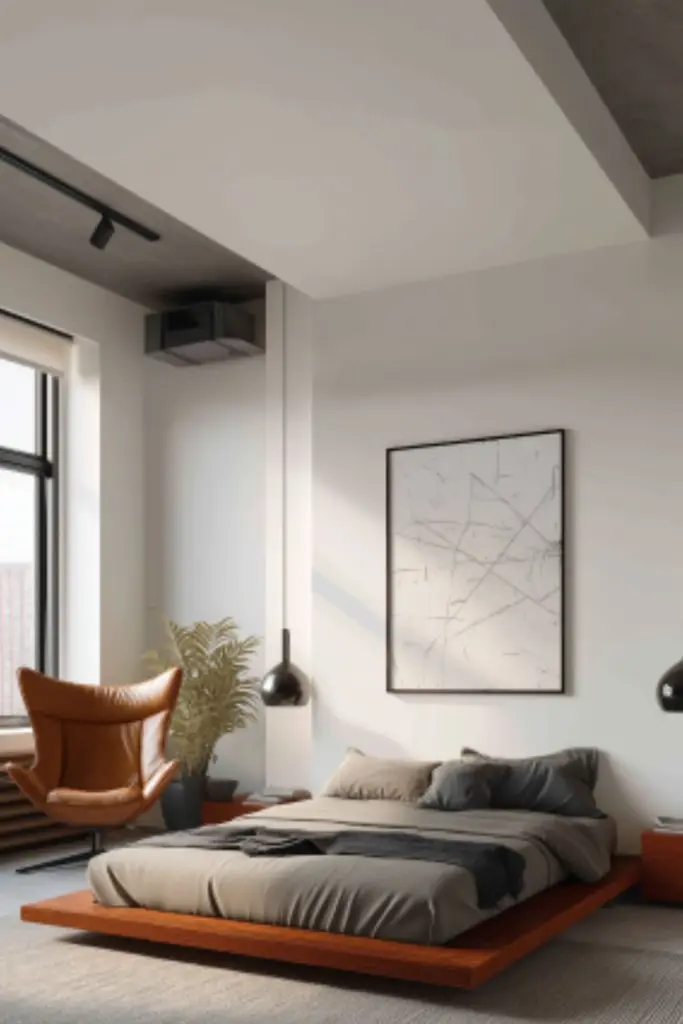 Minimalist Men’s Bedroom Ideas with Clean Lines for a Sleek, Sophisticated Space
