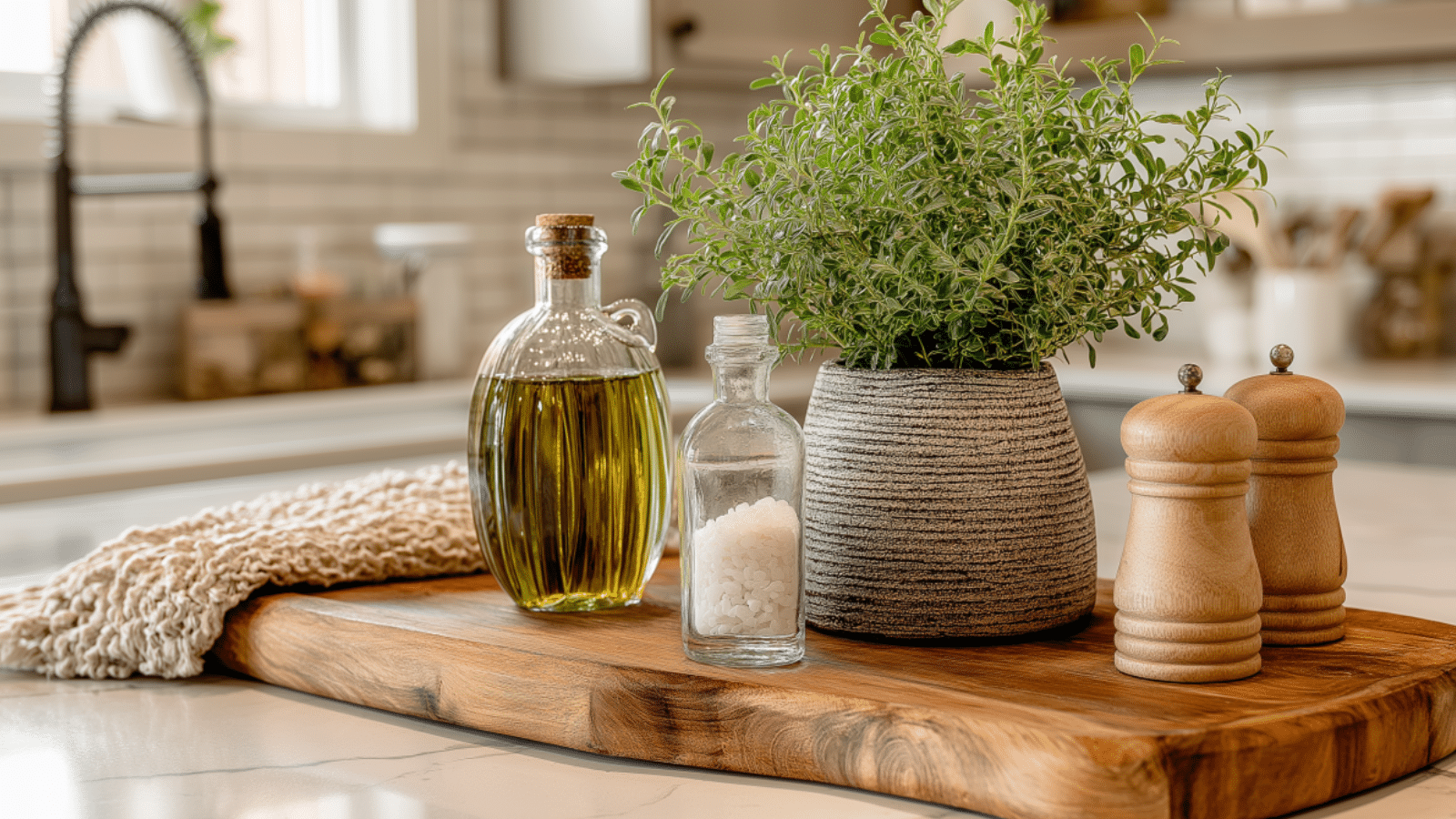 Stylish Kitchen Countertop Decor Ideas That Instantly Transform Your Kitchen Space