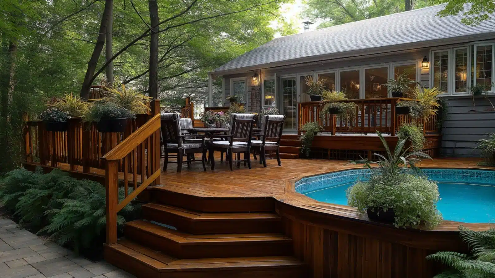Easy DIY Decks Around Pools for a Beautiful and Functional Backyard Upgrade