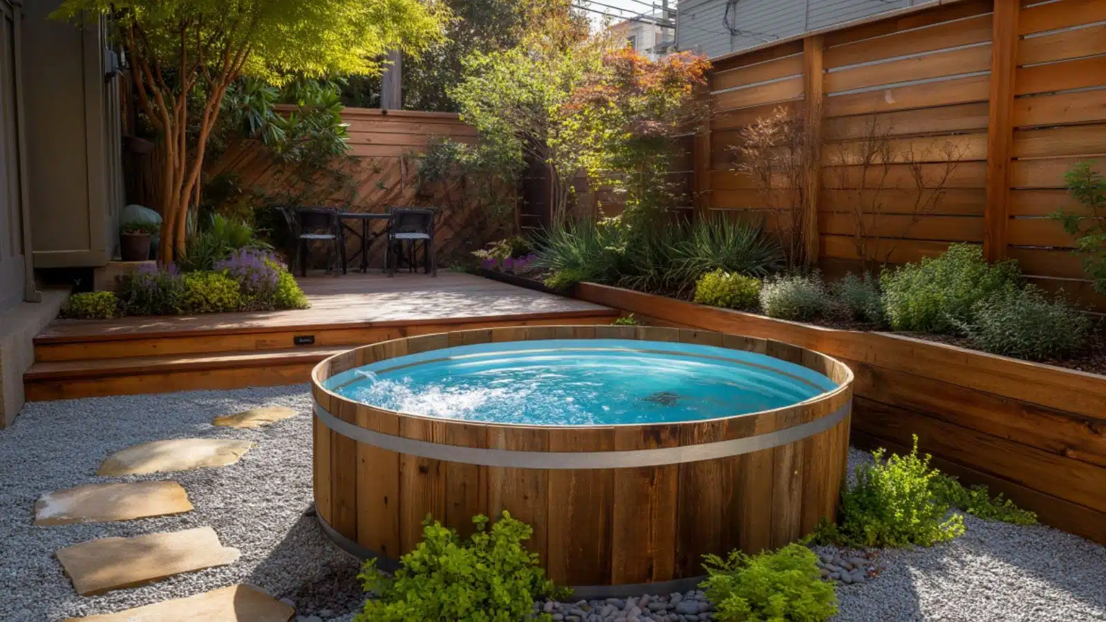 Compact Poly Stock Tank Pool Solutions for Stylish Small Yards