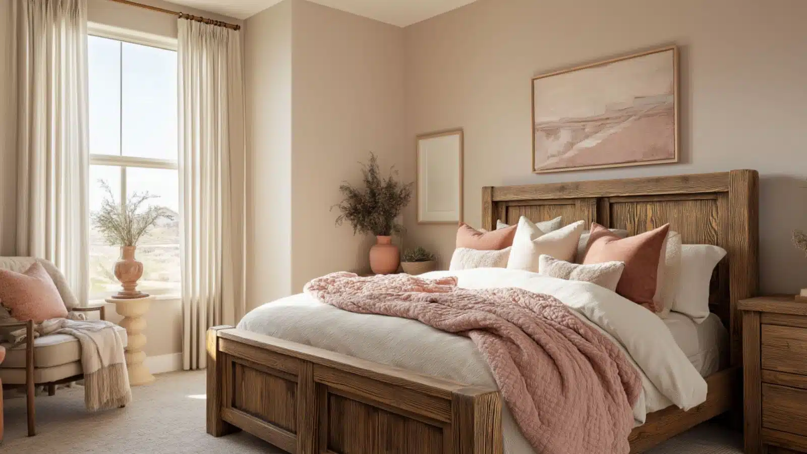 Transform Your Space with a Girly Western Bedroom Design Full of Rustic Charm and Feminine Style