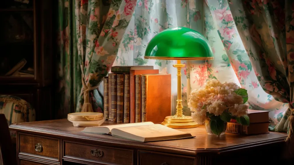 Vintage Wooden Desk Decor Ideas for Classic Home Style