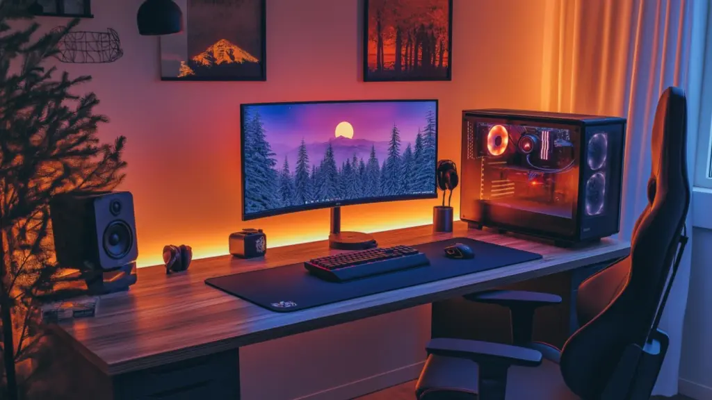 Cozy Gaming Desk Setup for Comfort and Style: Design Tips for a Dreamy Game Zone