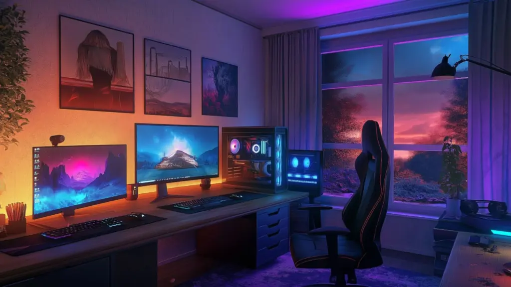 Cozy Gaming Desk Setup for Comfort and Style: Design Tips for a Dreamy Game Zone