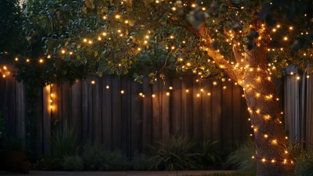 Creative Ways to Hang Patio String Lights for a Magical Evening Ambiance