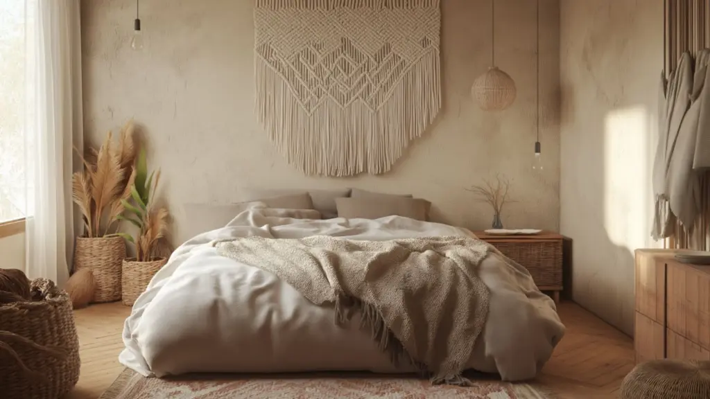 Layered Textures & Earthy Vibes: Your Bohemian Bedroom Guide